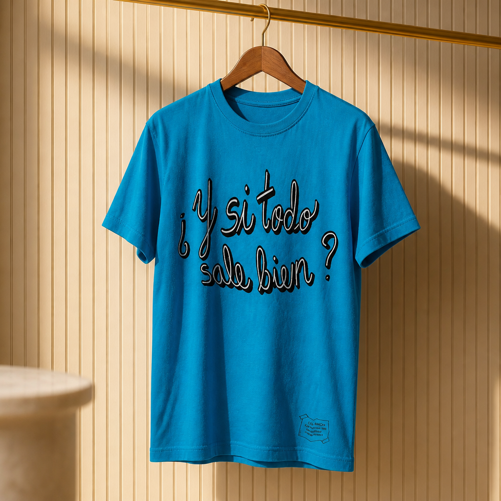Camiseta "¿Y si todo sale bien?"