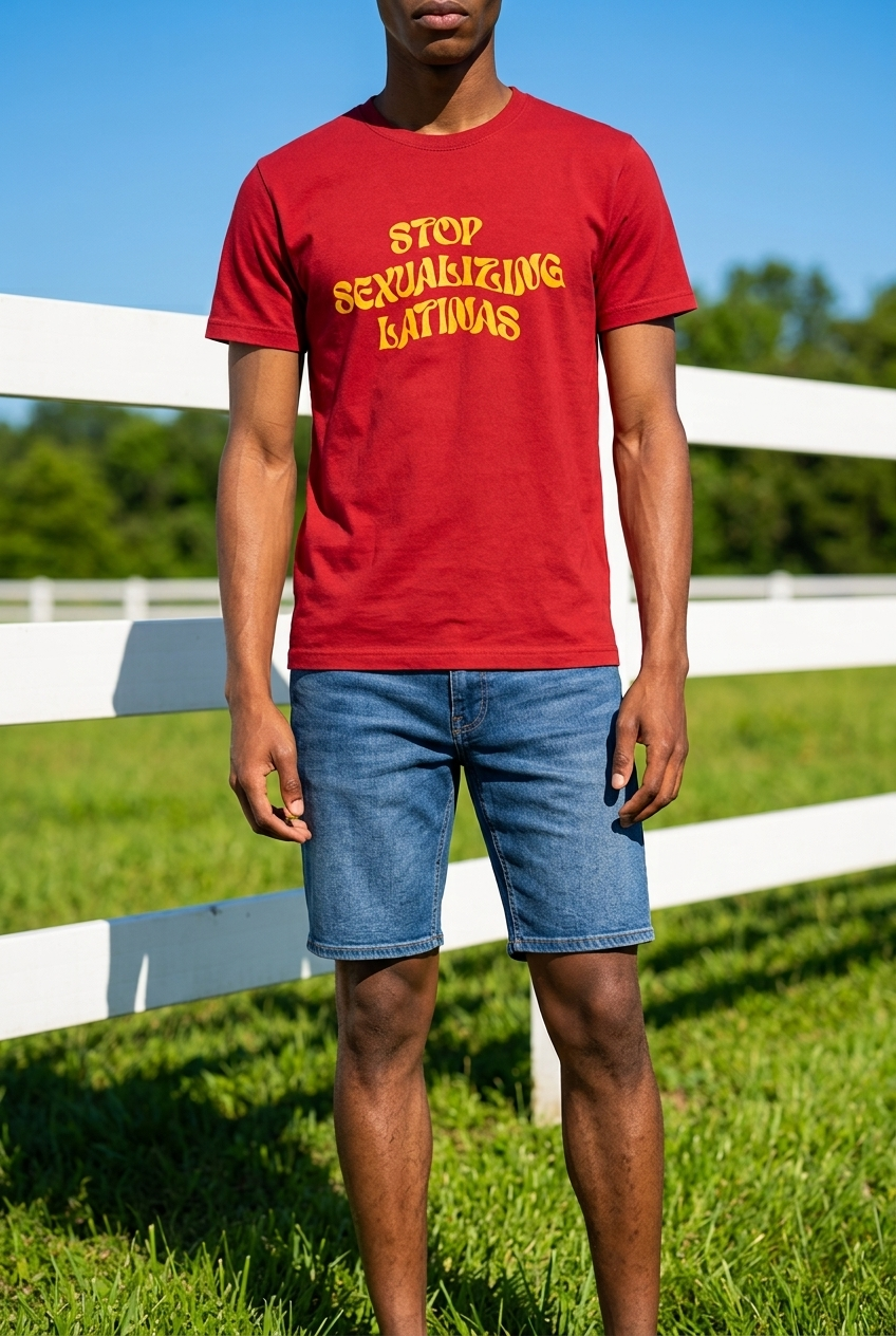 Camiseta "Stop Sexualizing latinas"