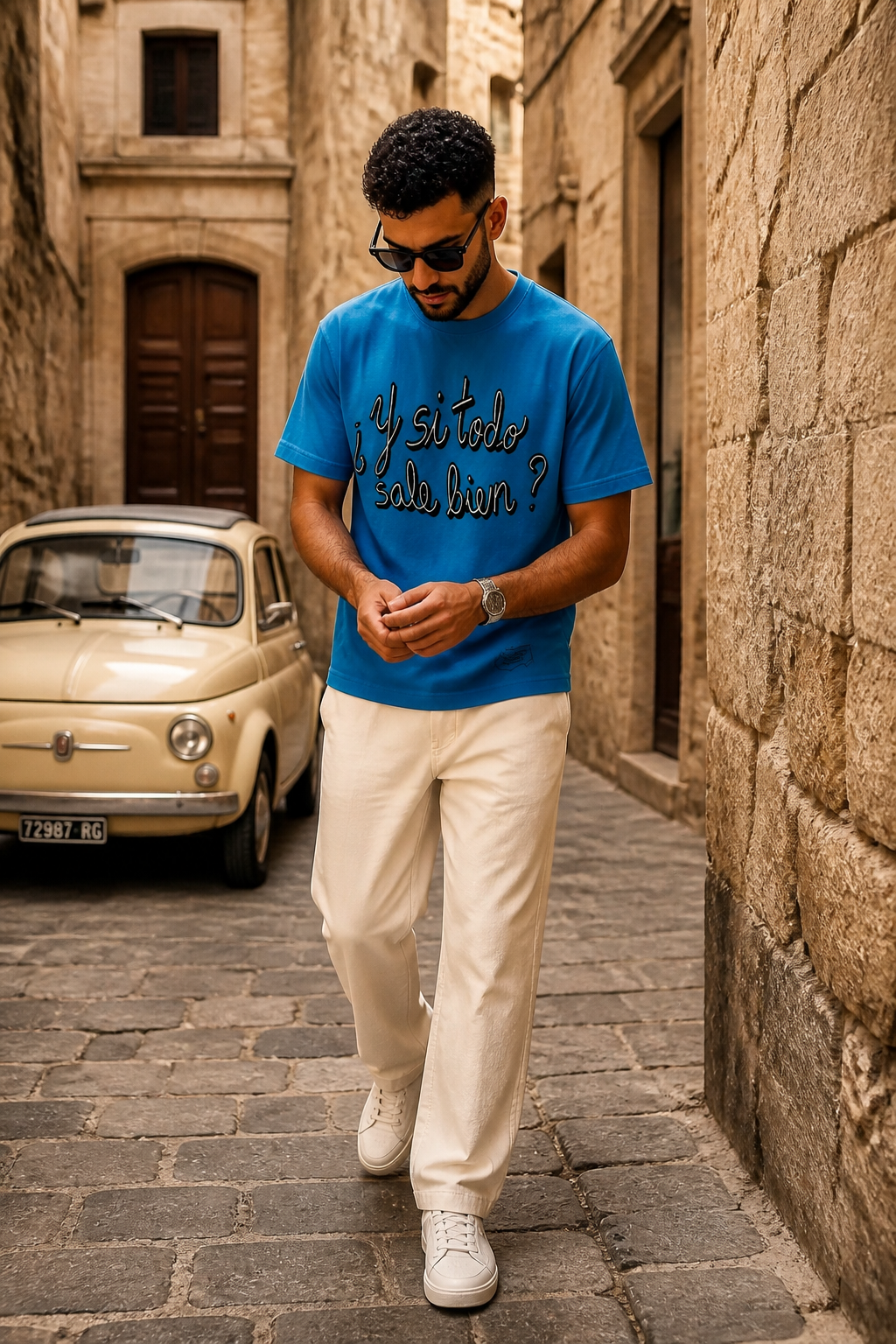 Camiseta "¿Y si todo sale bien?"
